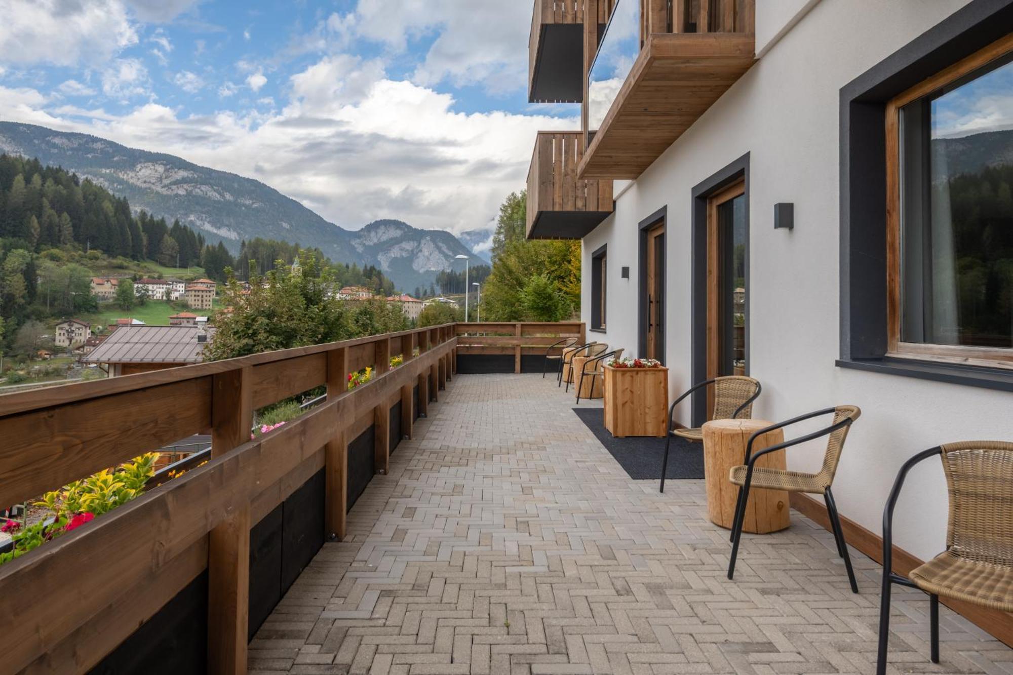 Aparthotel Ama Dolomiti Vigo di Cadore Esterno foto